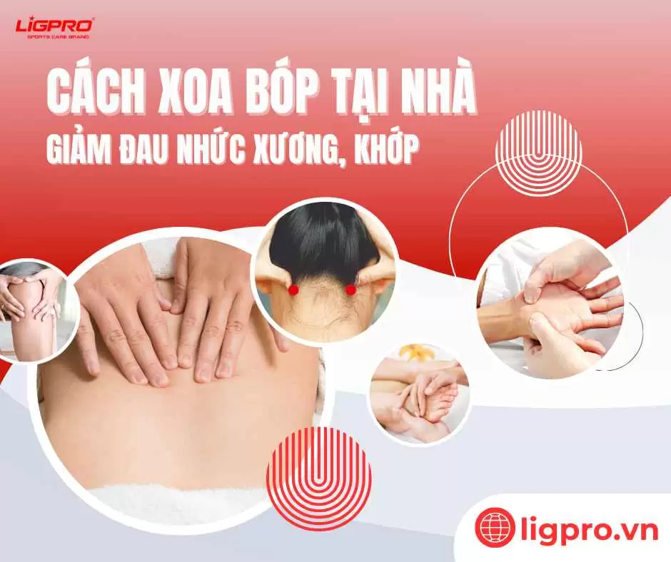Các phương pháp xoa bóp thể thao phổ biến và hiệu quả