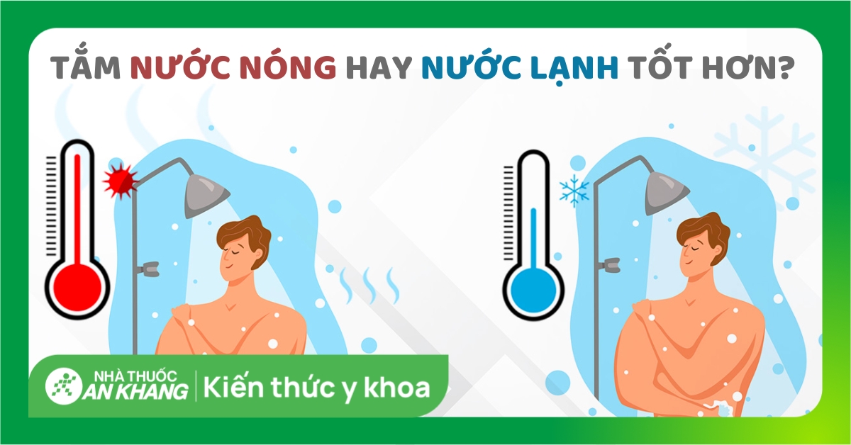 So sánh hiệu quả phục hồi giữa tắm nóng và tắm lạnh